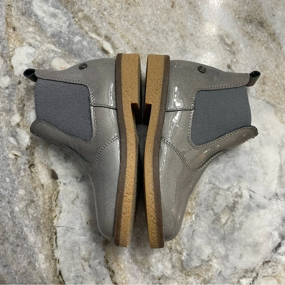 New Kids Naturino Arthur Chelsea Shiny Leather Boots